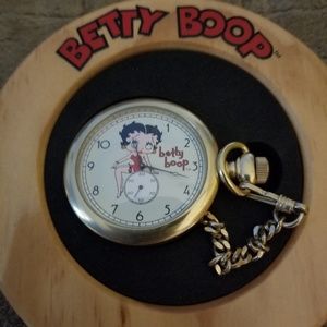 Fossil Limited Edition Betty Boop Pocket Watch